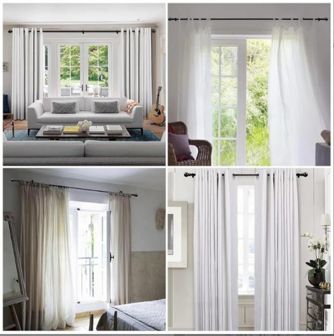 VidaFete Adjustable Telescoping Curtain Rod