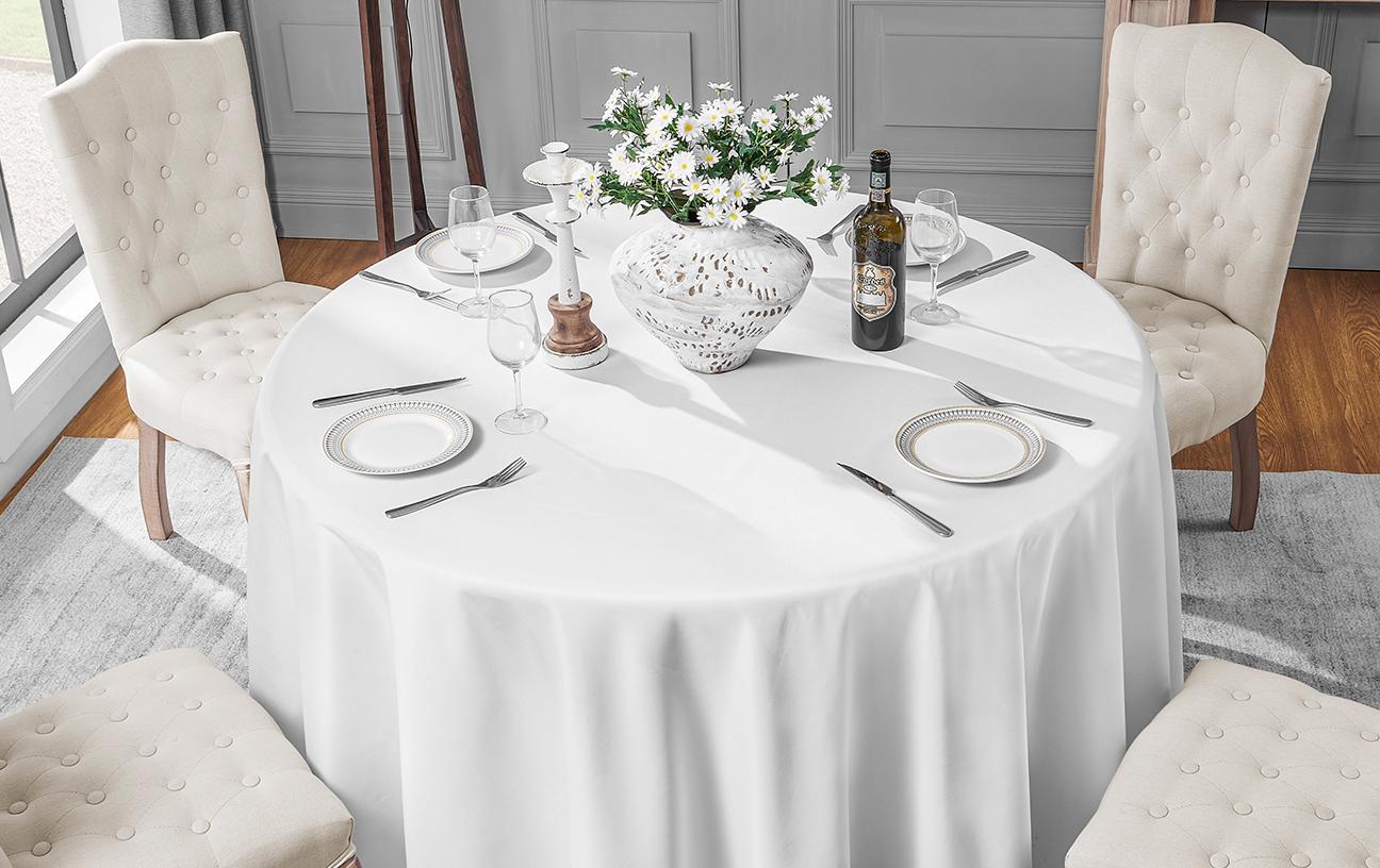 VidaFete Classic Stain Wrinkle Resistant Tablecloth