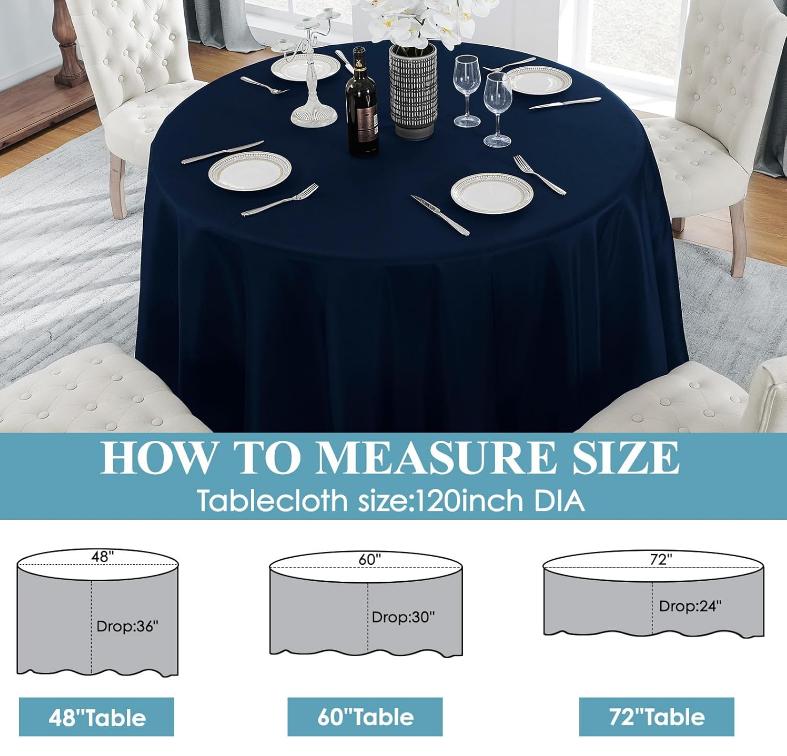 VidaFete Luxe Dining Table Cover